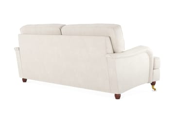 Howard Lyx 3-sits Sammetssoffa - Krämvit - Möbler - Soffa - Howardsoffor