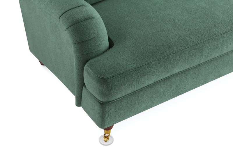 Howard Lyx 3-sits Sammetssoffa - Mörkgrön - Möbler - Soffa - Howardsoffor