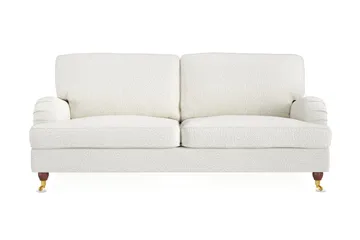 Howard Lyx 3-sits Soffa i Bouclé - Vit - Möbler - Soffa - Howardsoffor