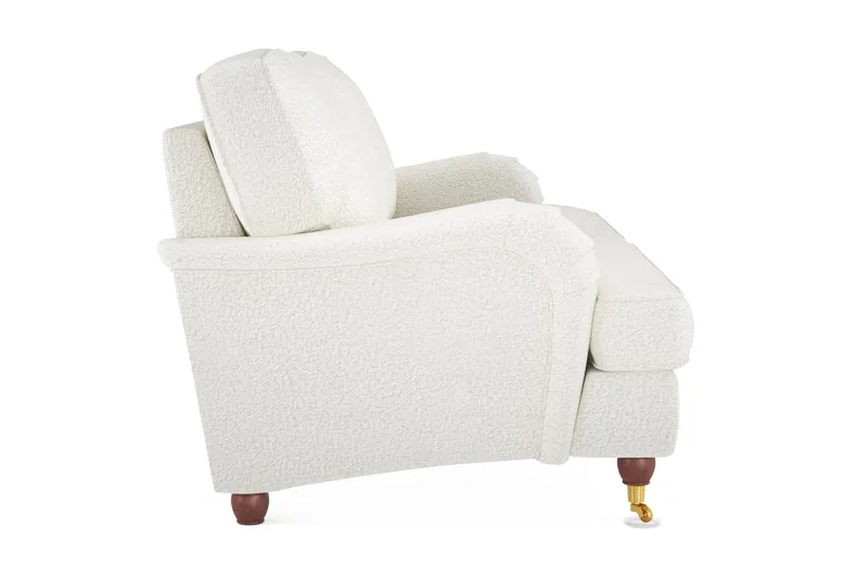 Howard Lyx 3-sits Soffa i Bouclé - Vit - Möbler - Soffa - Howardsoffor