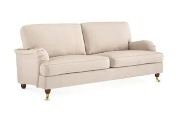 Howard Lyx 3-sits Tygsoffa - Beige - Möbler - Soffa - Howardsoffor