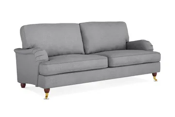 Howard Lyx 3-sits Tygsoffa - Ljusgrå - Möbler - Soffa - Howardsoffor
