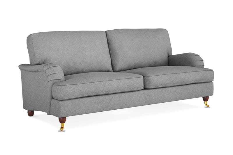 Howard Lyx 3-sits Tygsoffa - Ljusgrå - Möbler - Soffa - Howardsoffor