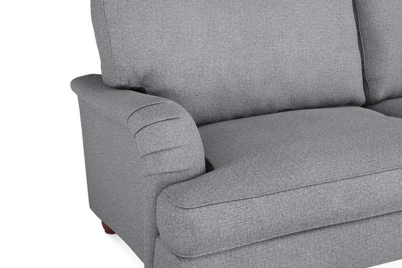 Howard Lyx 3-sits Tygsoffa - Ljusgrå - Möbler - Soffa - Howardsoffor