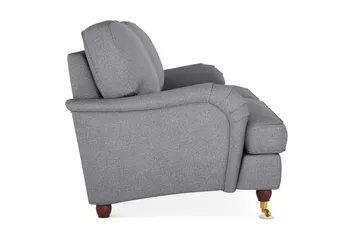 Howard Lyx 3-sits Tygsoffa - Ljusgrå - Möbler - Soffa - Howardsoffor