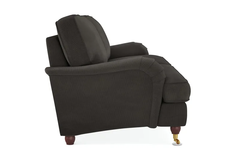 Howard Lyx 4-sits Manchestersoffa - Mörkgrå - Möbler - Soffa - Howardsoffor