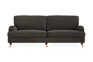 Howard Lyx 4-sits Manchestersoffa - Mörkgrå - Möbler - Soffa - Howardsoffor