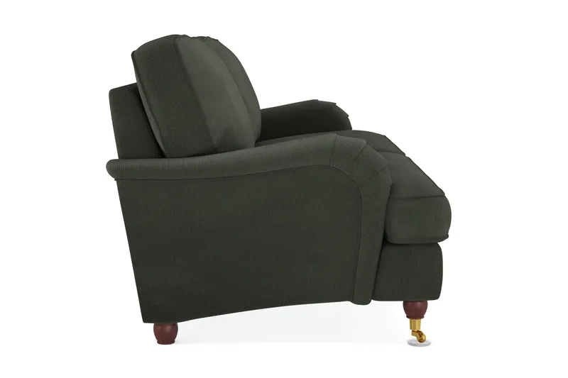 Howard Lyx 4-sits Manchestersoffa - Mörkgrön - Möbler - Soffa - Howardsoffor