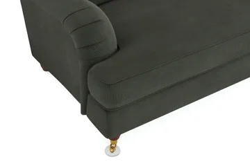 Howard Lyx 4-sits Manchestersoffa - Mörkgrön - Möbler - Soffa - Howardsoffor