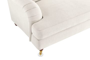 Howard Lyx 4-sits Sammetssoffa - Krämvit - Möbler - Soffa - Howardsoffor