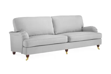 Howard Lyx 4-sits Tygsoffa - Ljusgrå - Möbler - Soffa - Howardsoffor