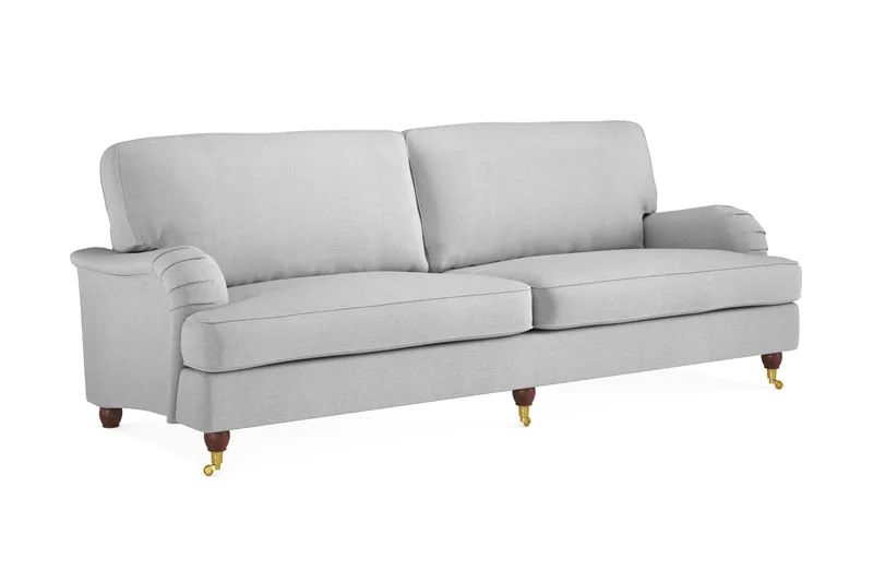 Howard Lyx 4-sits Tygsoffa - Ljusgrå - Möbler - Soffa - Howardsoffor