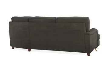 Howard Lyx 6-sits Högervänd L-formad Hörnsoffa i Manchester - Mörkgrå - Möbler - Soffa - Howardsoffor