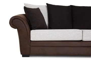 Toronto 3-sits Soffa - Brun/Beige - Möbler - Soffa - Howardsoffor