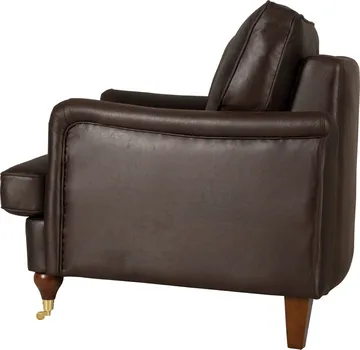 Howard svängd soffa 3-sits - Brun vintage - Vintagebrun - Möbler - Soffa - Howardsoffor