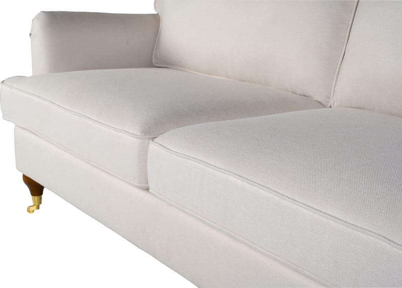 Howard Watford Deluxe soffa 2-sits - Beige tyg - Beige - Möbler - Soffa - 2 sits soffa