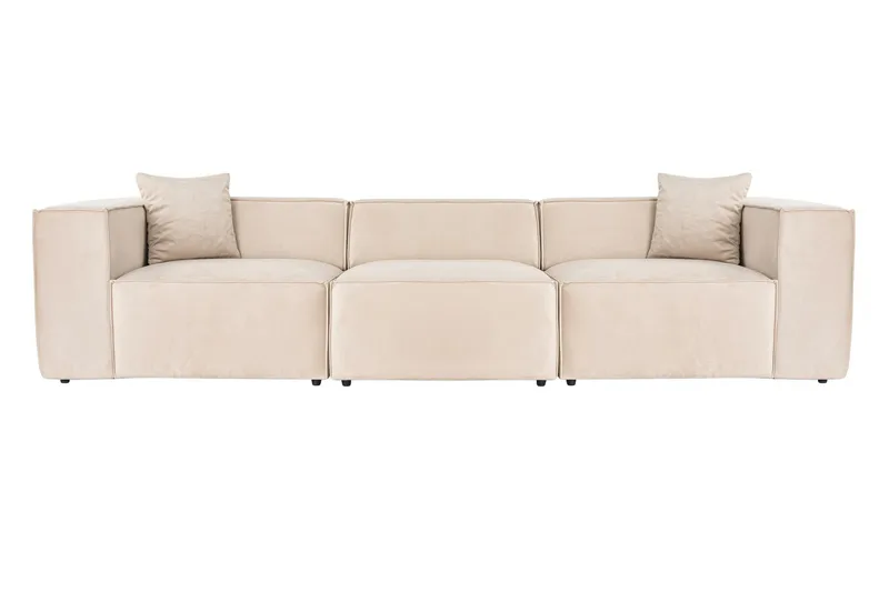 Kaolins Soffa 3-sits - Cream - Möbler - Soffa - Modulsoffor - Komplett modulsoffa