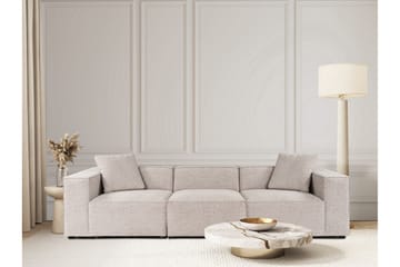 Kaolins Soffa 3-sits - Mocha - Möbler - Soffa - Modulsoffor - Komplett modulsoffa