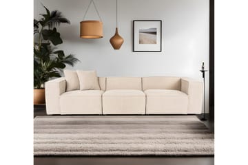 Kaolins Soffa 3-sits - Peach - Möbler - Soffa - Modulsoffor - Komplett modulsoffa