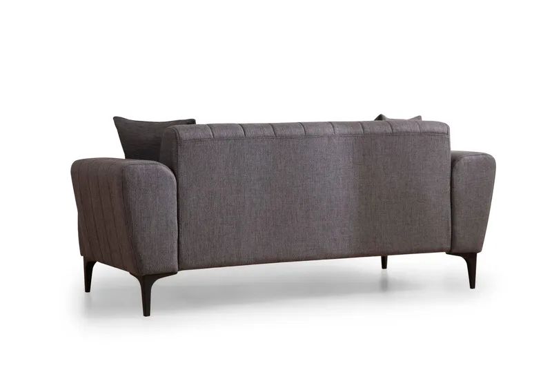 Lilesville 3-sits Soffa - Mörkgrå - Möbler - Soffa - 2 sits soffa