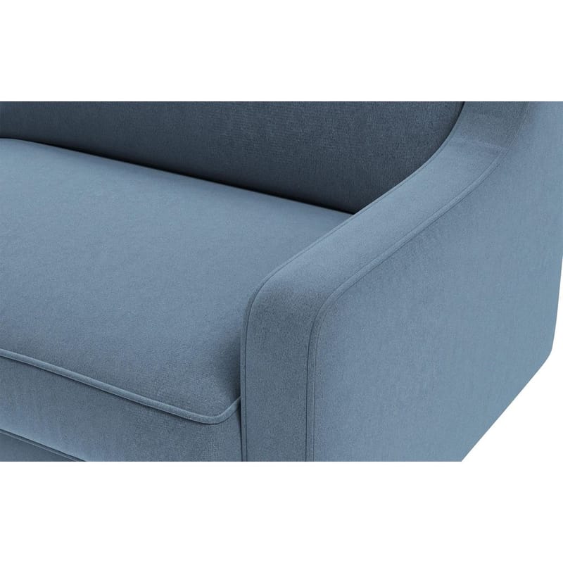 Lorvas 2-sits Soffa - Mörkblå - Möbler - Soffa - Sammetssoffa