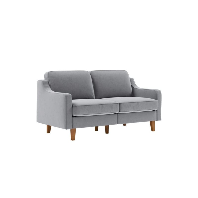 Lorvas 2-sits Soffa - Mörkgrå - Möbler - Soffa - Sammetssoffa