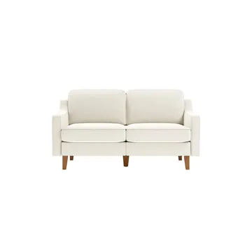 Lorvas 2-sits Soffa - Röd - Möbler - Soffa - Sammetssoffa