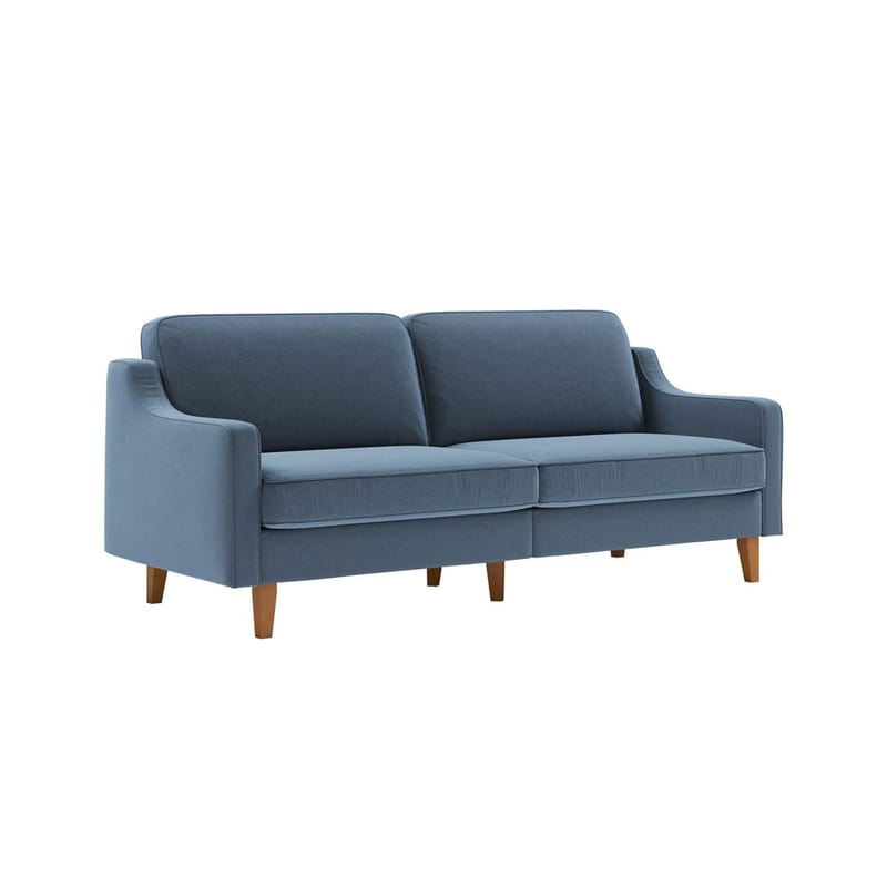 Lorvas 3-sits Soffa - Blå - Möbler - Soffa - Sammetssoffa