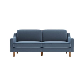 Lorvas 3-sits Soffa - Blå - Möbler - Soffa - Sammetssoffa