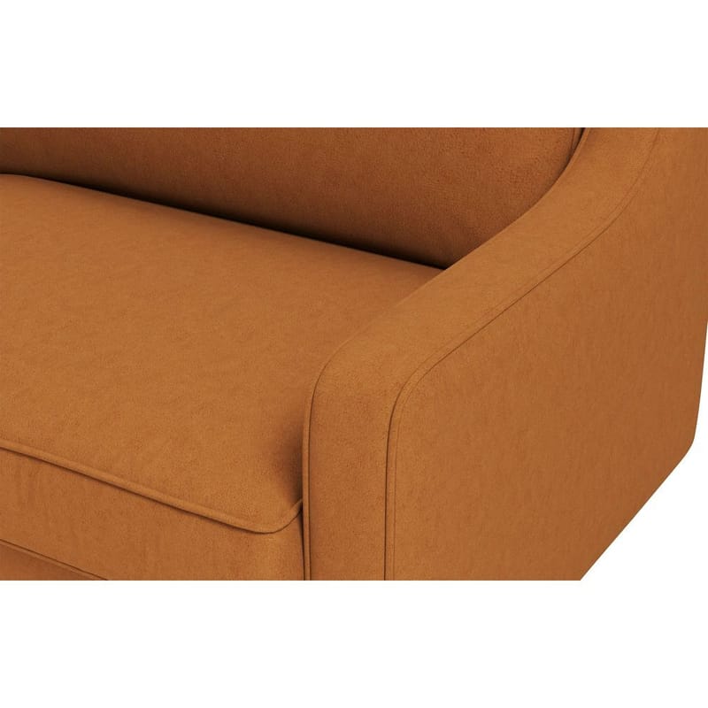 Lorvas 3-sits Soffa - Brun - Möbler - Soffa - Sammetssoffa