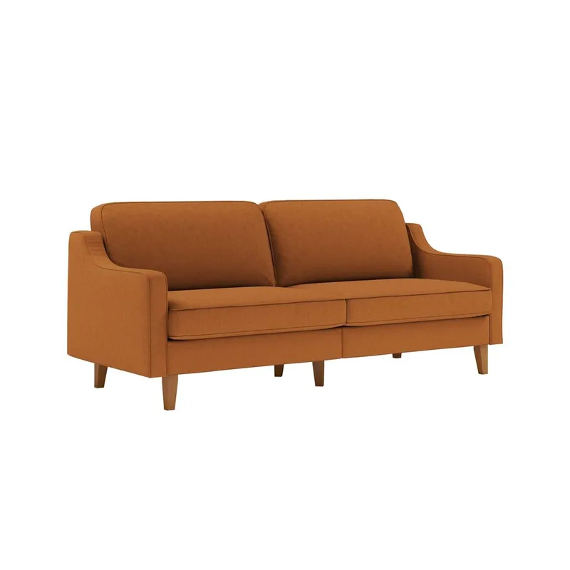 Lorvas 3-sits Soffa - Brun - Möbler - Soffa - Sammetssoffa