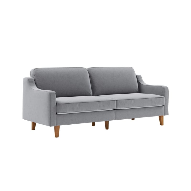 Lorvas 3-sits Soffa - Grå - Möbler - Soffa - Sammetssoffa