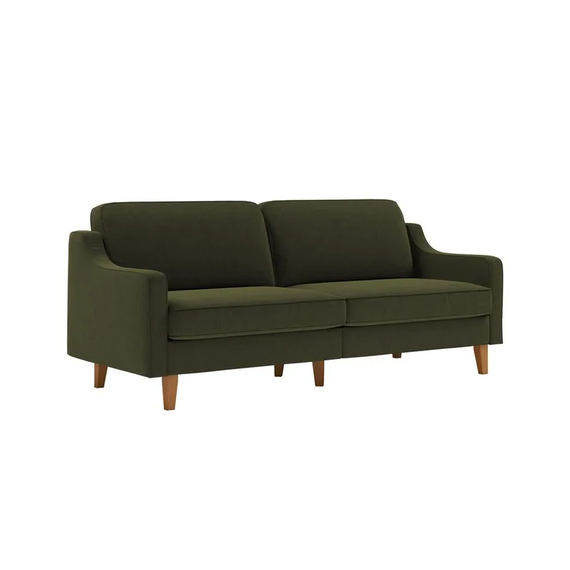 Lorvas 3-sits Soffa - Mörkgrön - Möbler - Soffa - Sammetssoffa