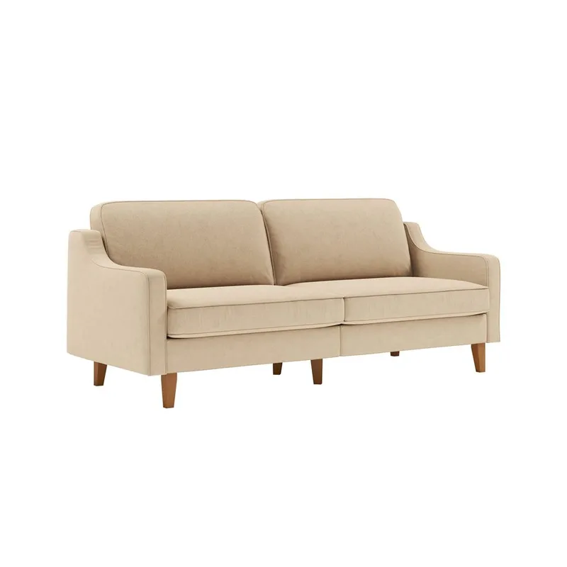 Lorvas 3-sits Soffa - Sand - Möbler - Soffa - Sammetssoffa
