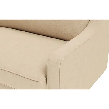 Lorvas 3-sits Soffa - Sand - Möbler - Soffa - Sammetssoffa