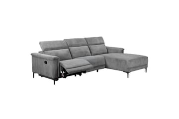 Lund Reclinersoffa 3-sits - Grå - Möbler - Soffa - Biosoffa & reclinersoffa