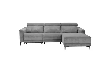 Lund Reclinersoffa 3-sits - Grå - Möbler - Soffa - Biosoffa & reclinersoffa