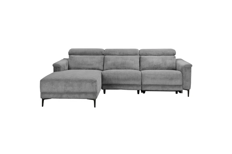 Lund Reclinersoffa 3-sits - Grå - Möbler - Soffa - Biosoffa & reclinersoffa