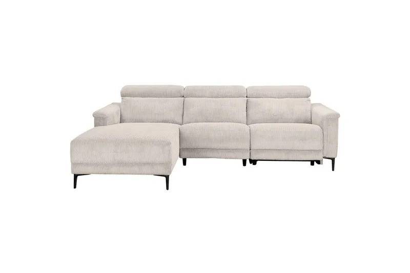 Lund Reclinersoffa 3-sits, Vit