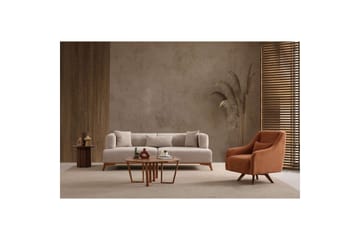 Malkiat Soffa 3-sits - Beige - Möbler - Soffa - 3 sits soffa