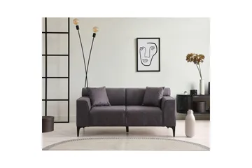Malpani Soffa 2-sits - Antracit - Möbler - Soffa - 2 sits soffa
