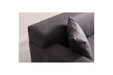 Malpani Soffa 3-sits - Antracit - Möbler - Soffa - 3 sits soffa