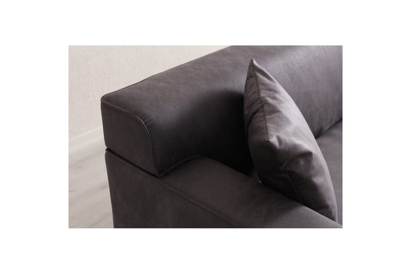 Malpani Soffa 3-sits - Antracit - Möbler - Soffa - 3 sits soffa