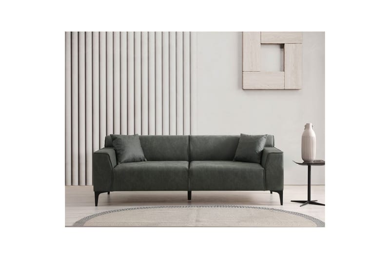 Malpani Soffa 3-sits - Grön - Möbler - Soffa - 3 sits soffa