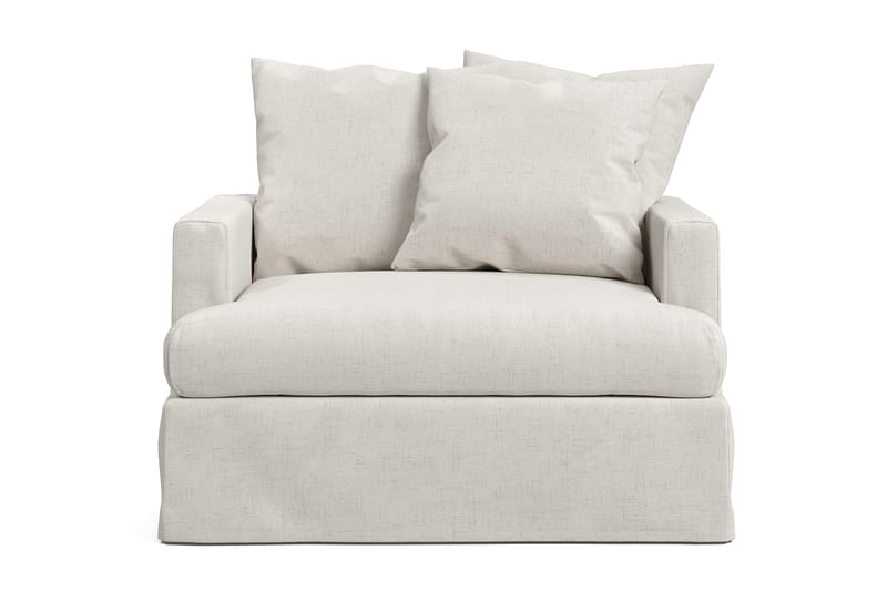 Menard Soffgrupp 4-sits Vänstervänd L-formad Schäslongsoffa + Fåtölj i Tyg - Beige - Möbler - Soffa - Soffgrupp