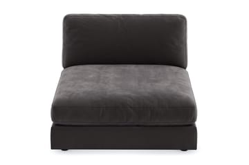 Arken 2-sits Divanmodul i Sammet - Mörkgrå - Möbler - Soffa - Modulsoffor - Övriga moduler till modulsoffa