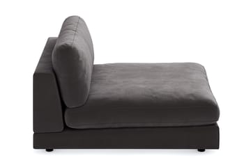 Arken 2-sits Divanmodul i Sammet - Mörkgrå - Möbler - Soffa - Modulsoffor - Övriga moduler till modulsoffa