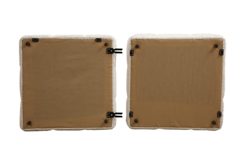 Belgin Högermodul / Fåtölj 95 cm med fasta armstöd och repdetaljer - Blå - Möbler - Soffa - Modulsoffor - Övriga moduler till modulsoffa