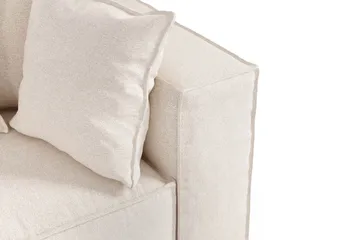 Cubo 1-sits Högermodul i Tyg 108 cm bred - Beige - Möbler - Soffa - Modulsoffor - Övriga moduler till modulsoffa