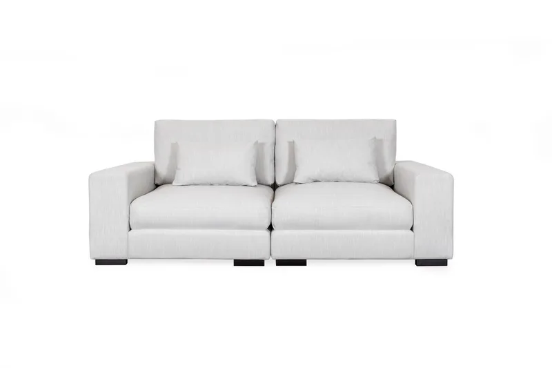 Dubai 2-sits soffa Extra Djup - Beige - Möbler - Soffa - Modulsoffor - Komplett modulsoffa
